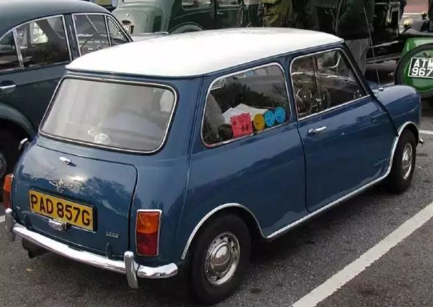��1968���Mini MK3����ʱ�����Ǻ������Ʊ����ߺ������