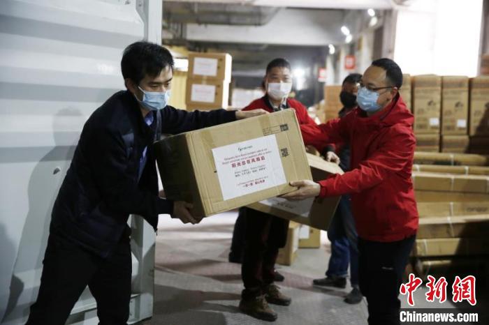 【中国新闻网】义乌捐赠防疫物资将通过“义新欧”发往西班牙