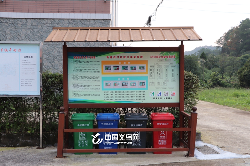 义乌新塘西村垃圾分类助力农村人居环境整治