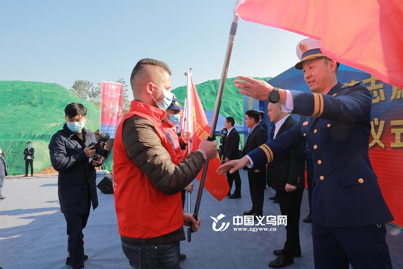 义乌工商职业技术学院国际志愿者服务队获评全省特色消防志愿队伍